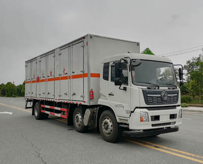 大力牌DLQ5260XRYDFH6型易燃液体厢式运输车