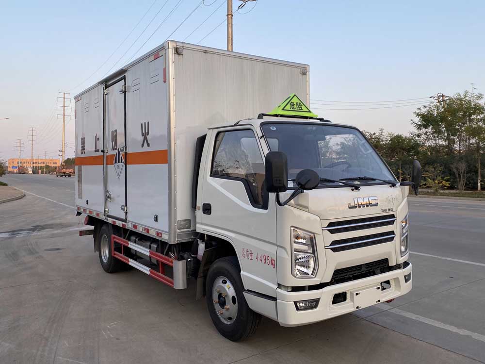 楚胜牌CSC5040XZWJ6型杂项危险物品厢式运输车