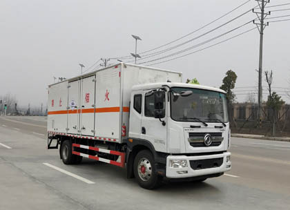 大力牌DLQ5180XDQEQ6型毒性气体厢式运输车