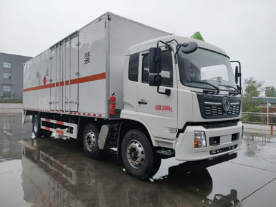 专致牌YZZ5260XRQJC6型易燃气体厢式运输车